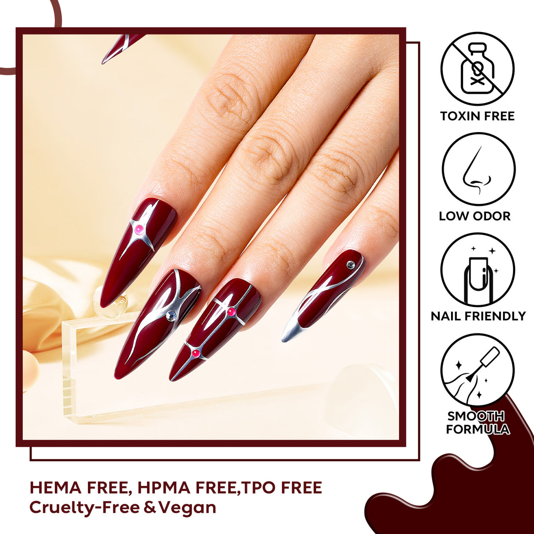 N260 NiceDeco HEMA-free Gel Polish (15ml)