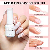 6-33 NiceDeco HEMA-Free Rubber Base Set (8ml*6)