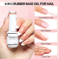 6-35 NiceDeco HEMA-Free Rubber Base Set (8ml*6)