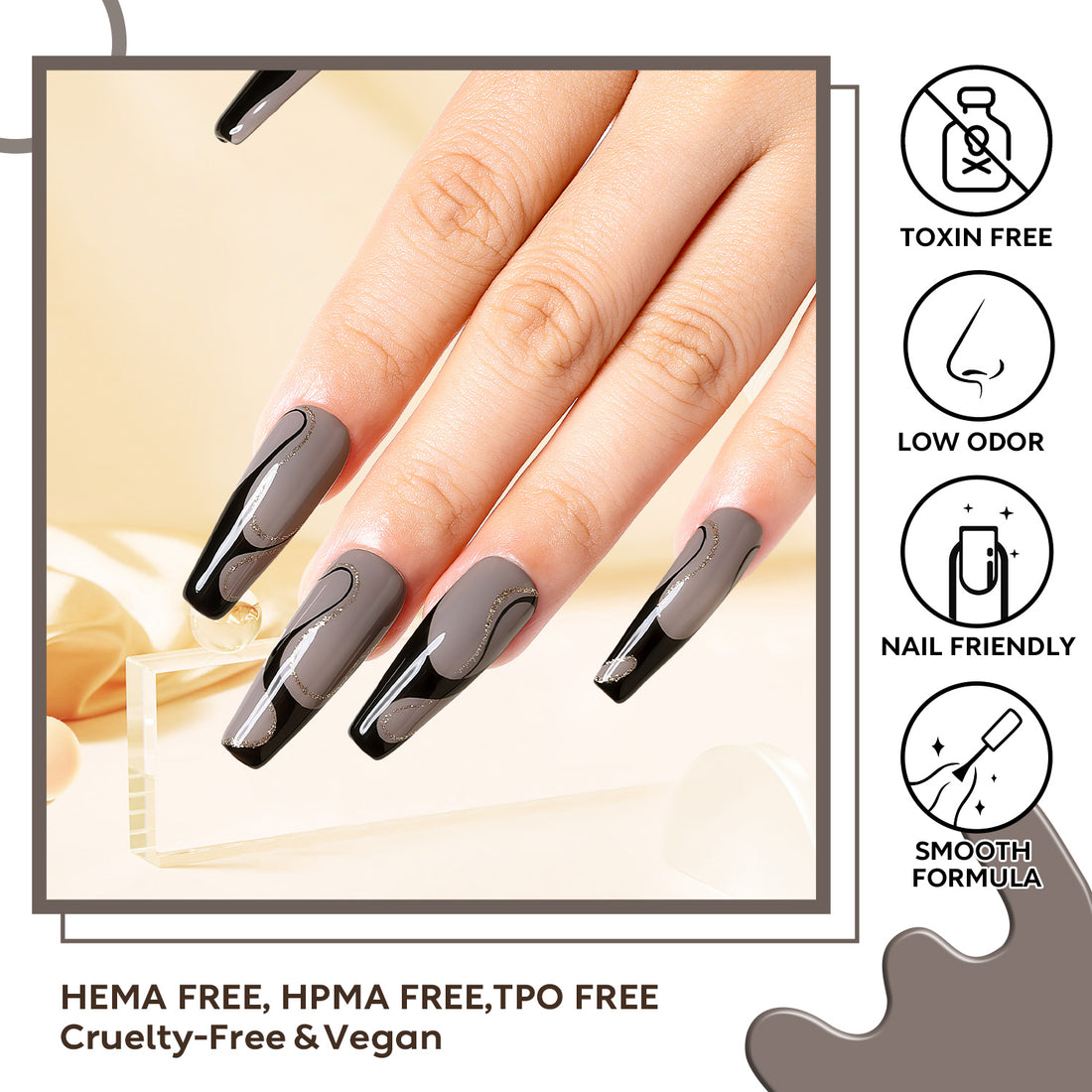 N264 NiceDeco HEMA-free Gel Polish (15ml)