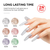 6-32 NiceDeco HEMA-Free Cat Eye Gel Polish Set (8ml*6)