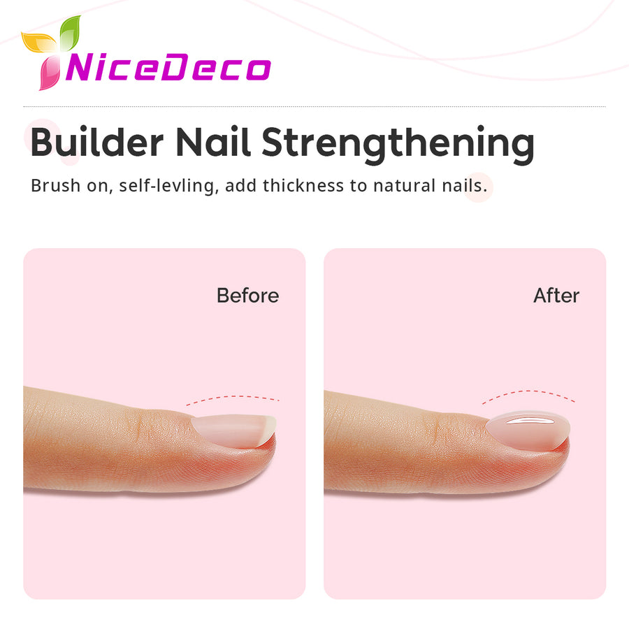 NR24 - NiceDeco HEMA-FREE Rubber Base - (4 in 1) 15ml