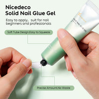 NiceDeco HEMA-Free Solid Nail Gel Glue