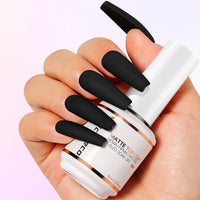 NiceDeco HEMA-free Gel Polish Set -  Base Coat + Glossy Top Coat + Matte Top Coat