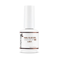 Nicedeco HEMA-Free 6 IN 1 Nail Glue Gel 15ML