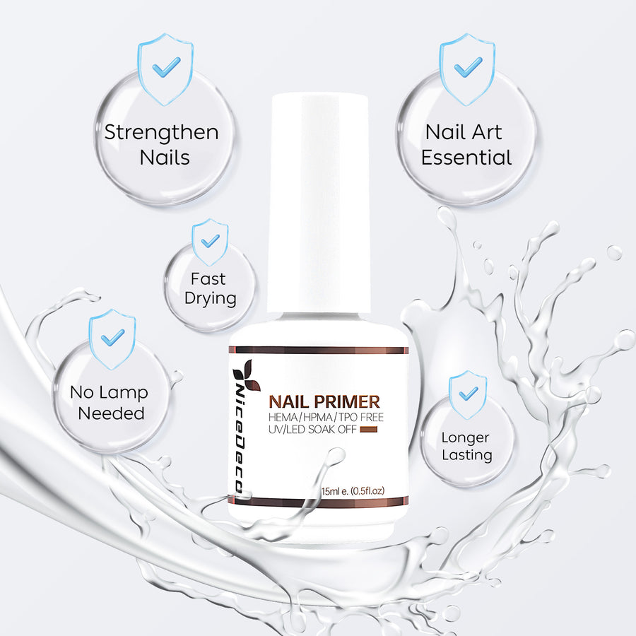 NiceDeco HEMA-Free Nail Primer