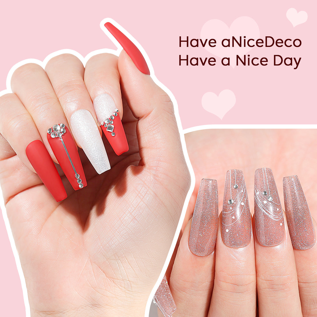 6-17 NiceDeco HEMA-free Gel Polish Set (8ml*6)