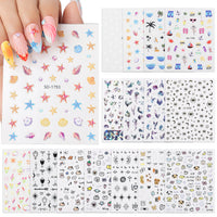 Nicedeco 15 Sheets Nail Art Stickers 004