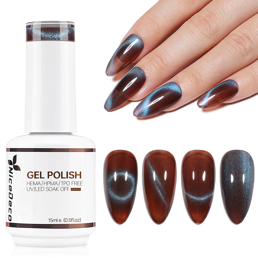 N305 Nicedeco Cat Eye Gel Nail Polish