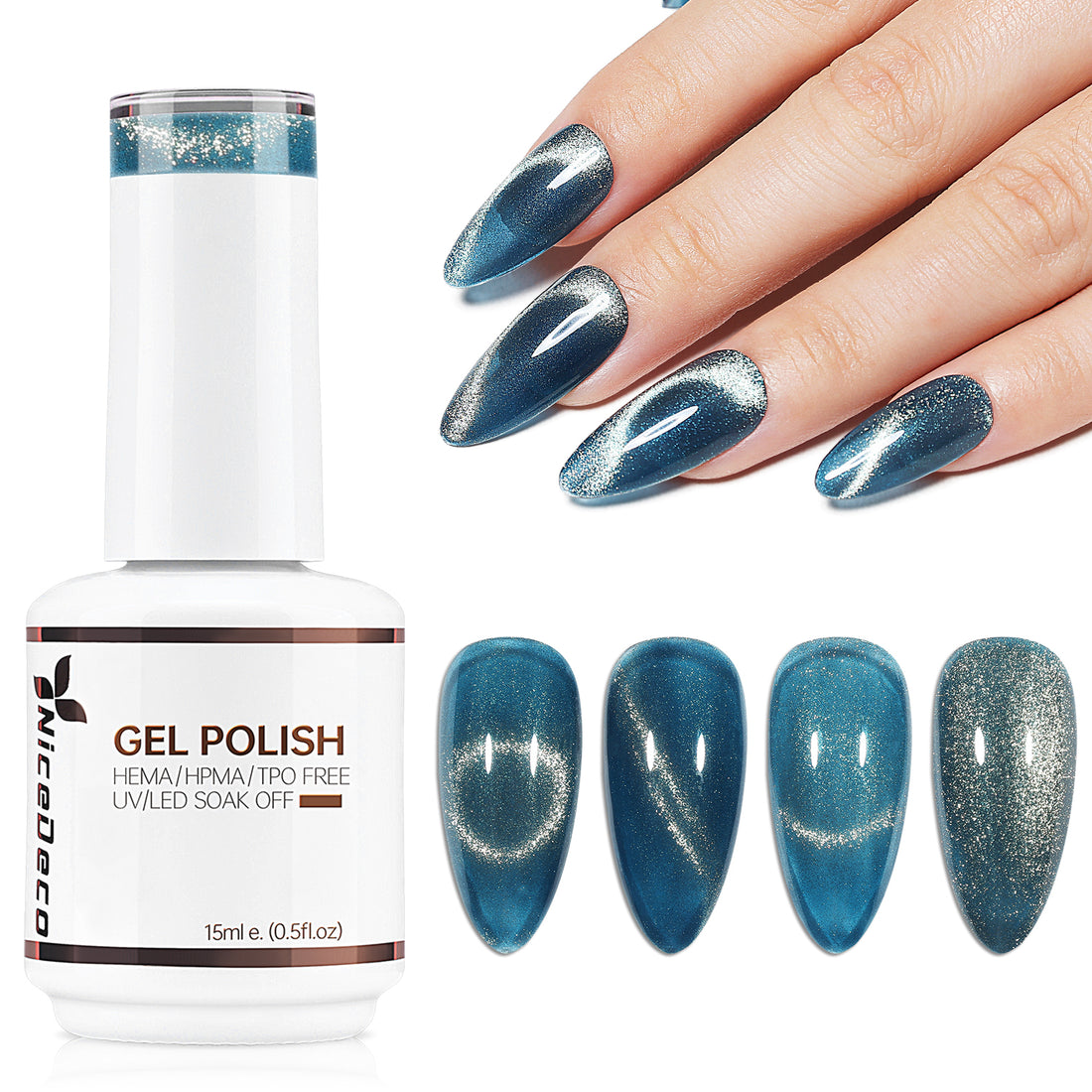 N310 Nicedeco Cat Eye Gel Nail Polish