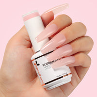 NiceDeco HEMA-free Gel Polish Set -  Base Coat + Top Coat + Rubber Base (NR06)