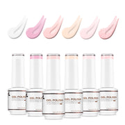 6-6 NiceDeco HEMA-free Gel Polish Set (8ml*6)