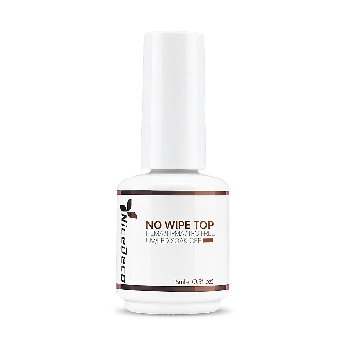 NiceDeco Top Coat senza rimozione di HEMA (15 ml)